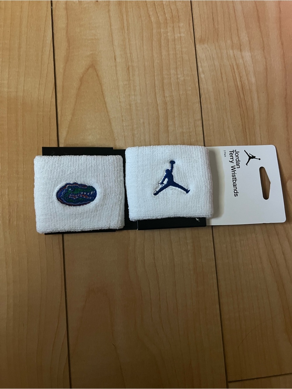 Nike Air Jordan Florida Gators Team Issue PE Terry Tennis Wristbands New OSFM